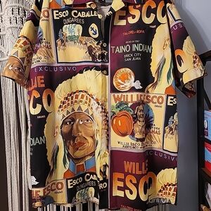 Multicolor Graphic Men's Shirt